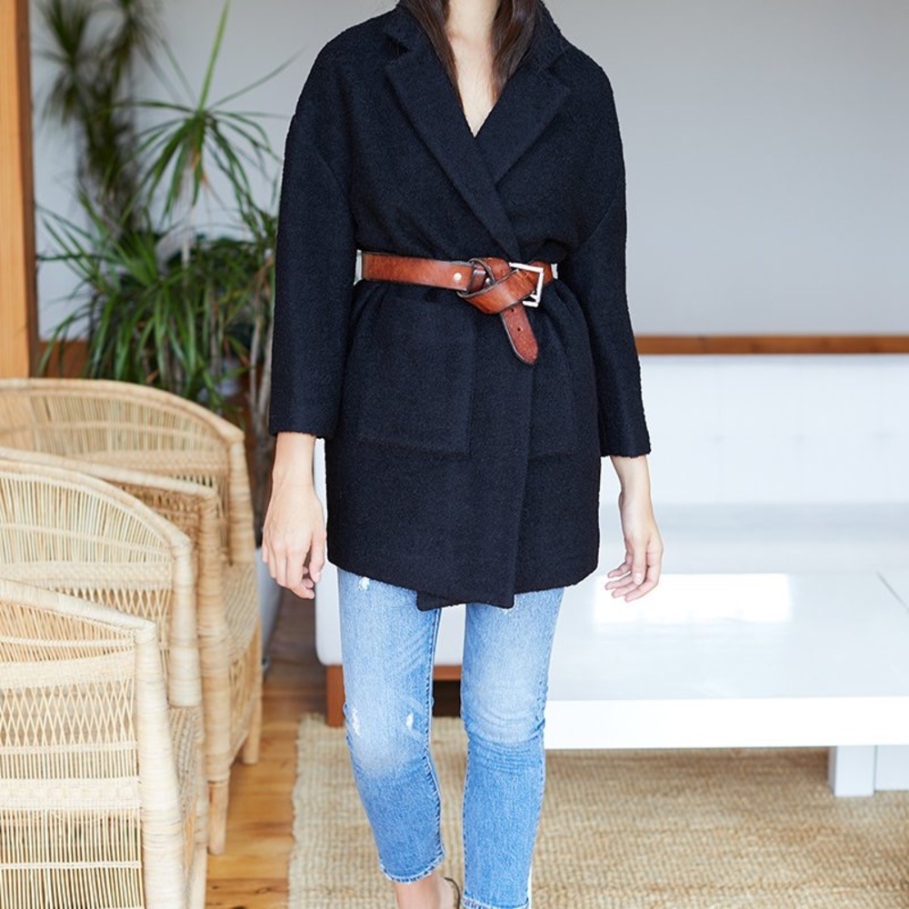 Emerson Fry Bouclé Car Coat